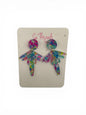 Preppy Fan Dangle Earring
