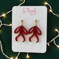 Christmas Bow Earrings