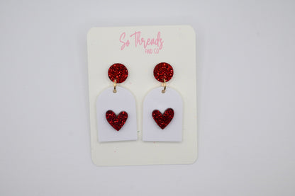 Valentine's Dangle Earrings