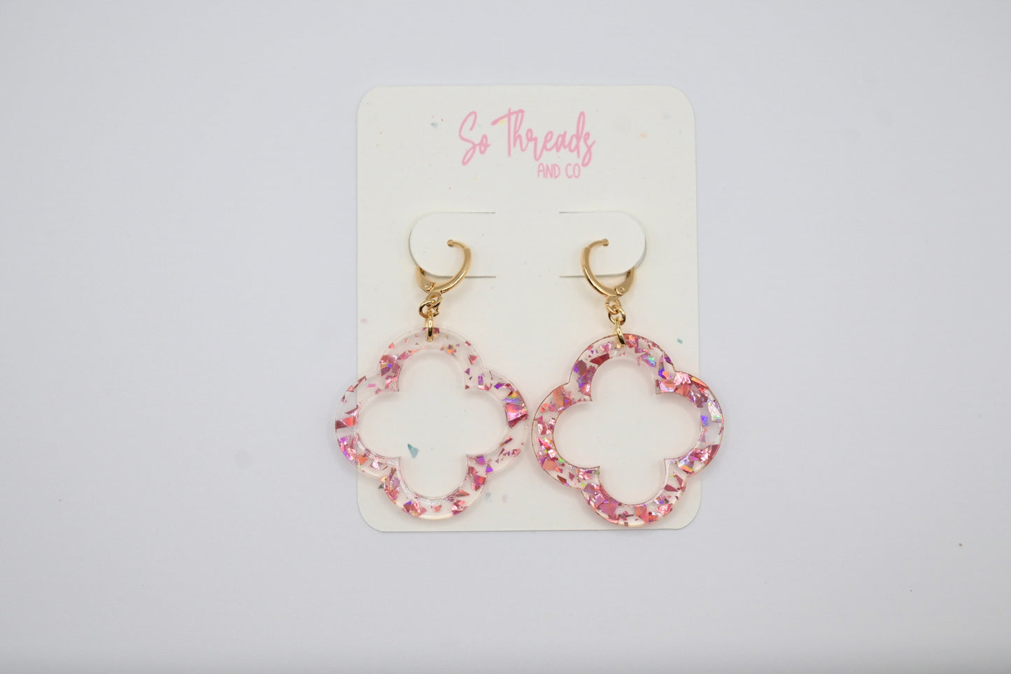 Quatrefoil Earrings