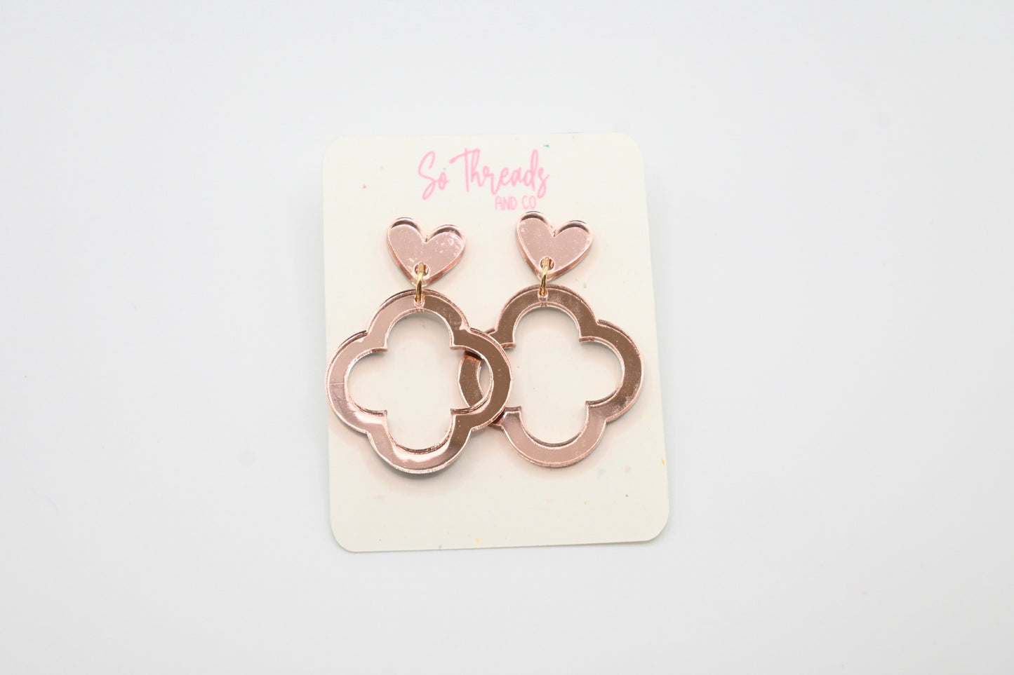 Quatrefoil Earrings