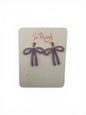 Bow Dangle Earrings