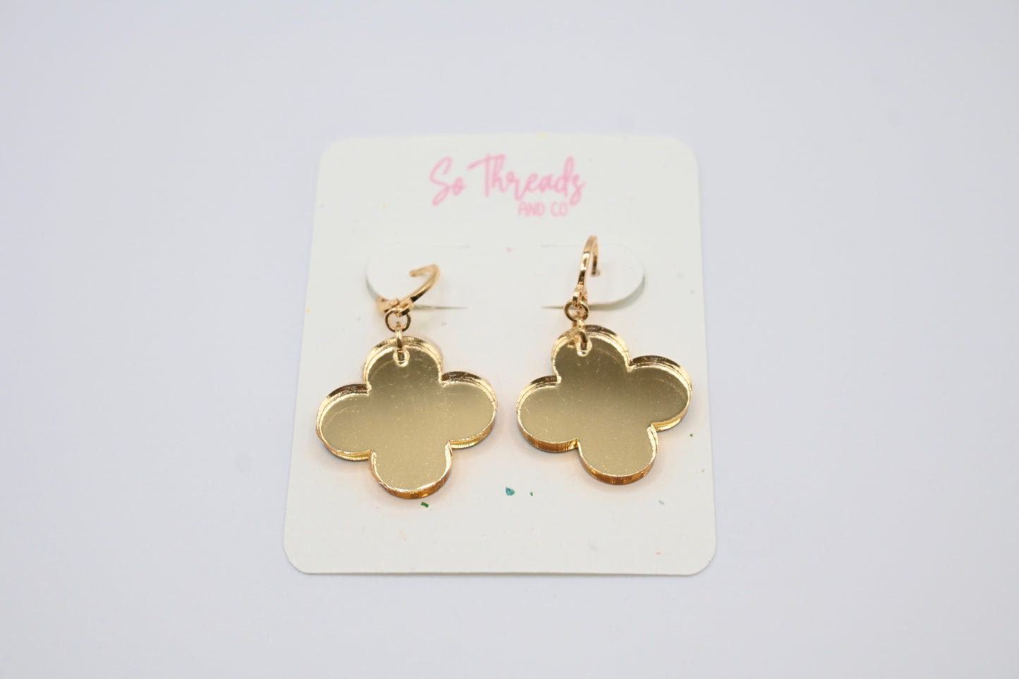 Quatrefoil Earrings