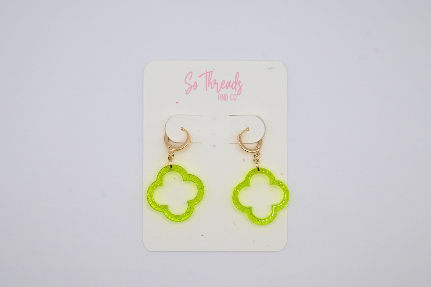 Quatrefoil Earrings