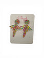 Preppy Fan Dangle Earring