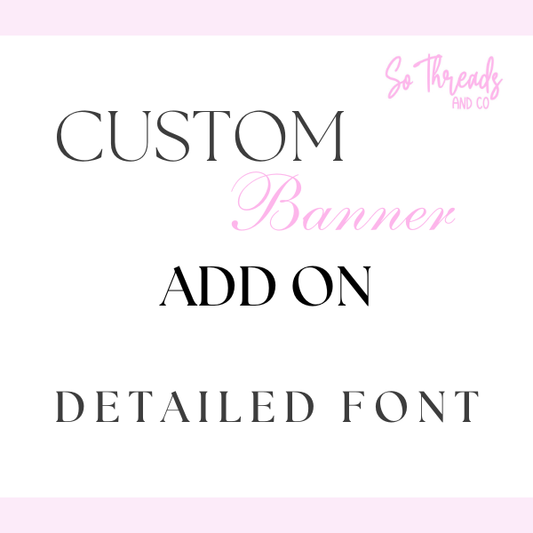 Add on Detailed Font