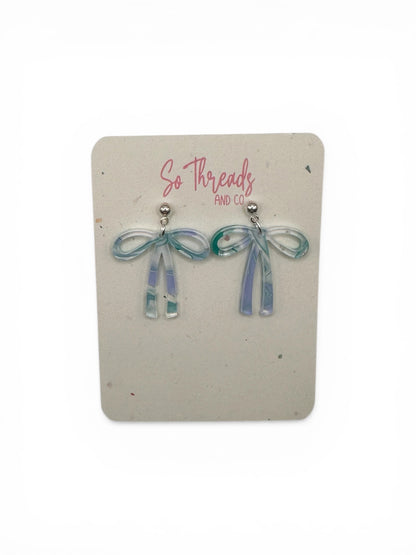 Bow Dangle Earrings