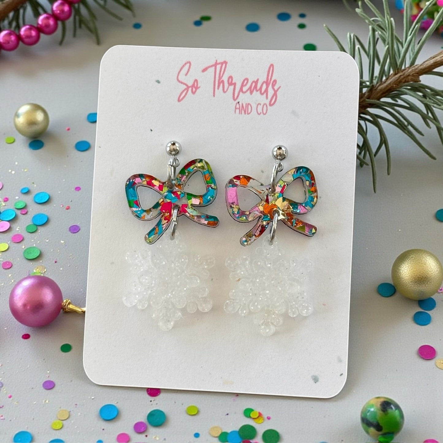 Snowflake Earrings