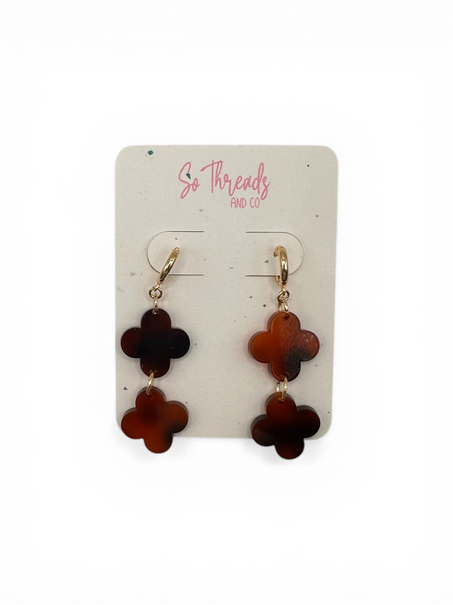 Quatrefoil Earrings