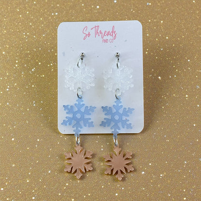 Snowflake Earrings