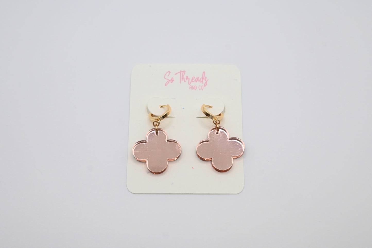 Quatrefoil Earrings
