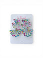 Spring Garden Tiered Fan Earrings