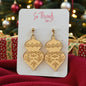 Christmas Ornament Earrings