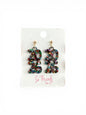 Class of 2026 Luxe Confetti Graduation Earrings
