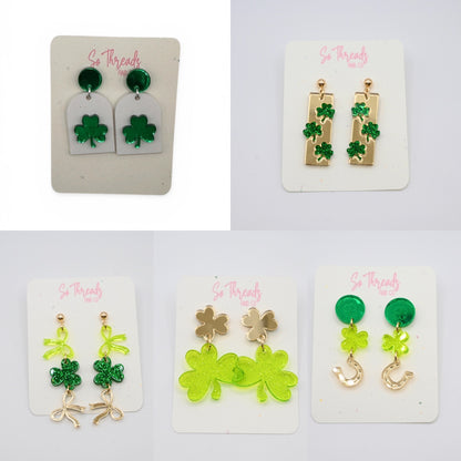 St. Patrick's Earrings