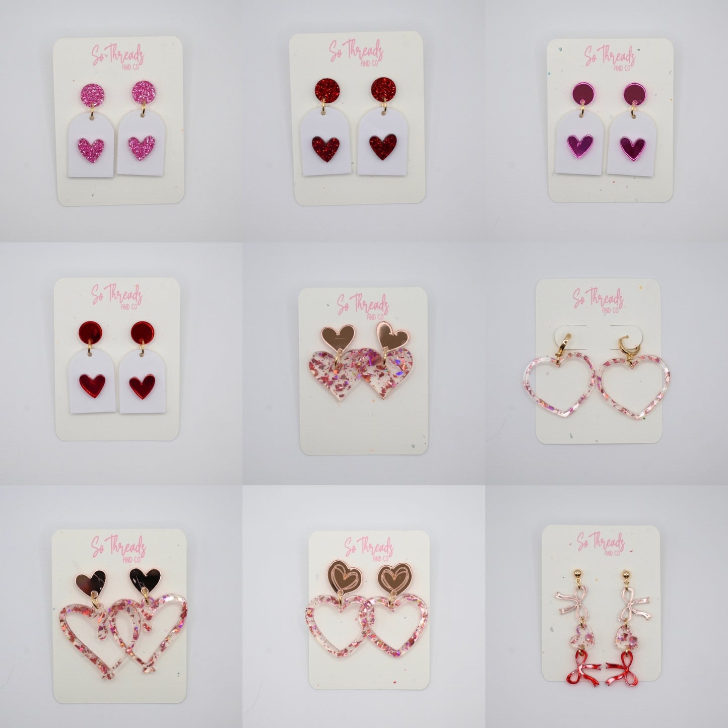 Valentine's Dangle Earrings